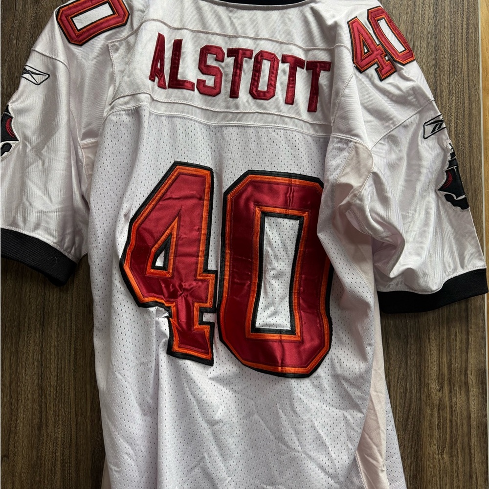 Mike Alstott retro rare throwback Reebok Tampa Bay buccaneers 🏴‍☠️ NFL Jersey